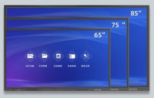 Options sizes 55 65 75 85 86 98 100" 4K UHD resolution Anti-glare Surface and Infrared 20 points touch